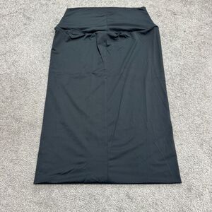 Epoque Evolution Straight Maxi Long Skirt Womens Medium Gray Soft Stretch 24x26